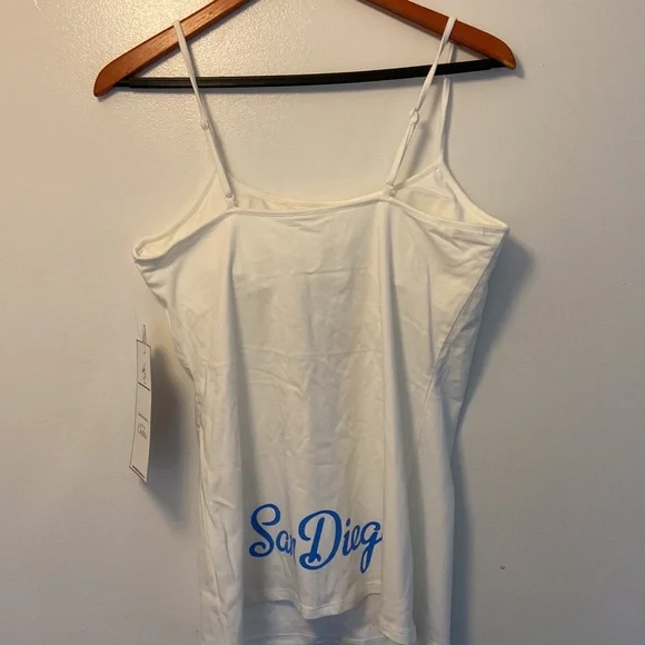 NWT New NFL San Diego Chargers Women's White Camisole Sz. L - Picture 6 of 7